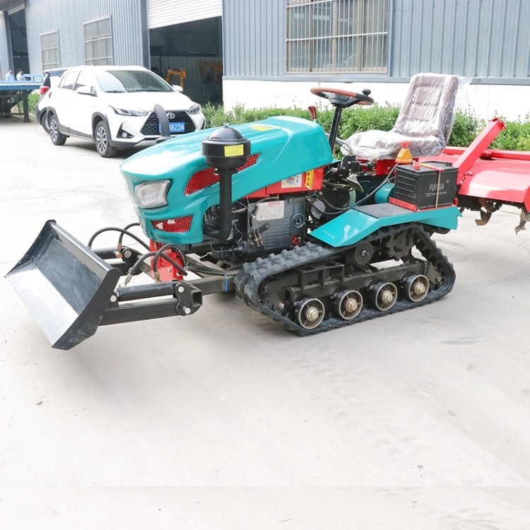 乘坐式旋耕机多功能耕地松土除草开沟回填大马力新式履带式微耕机图3