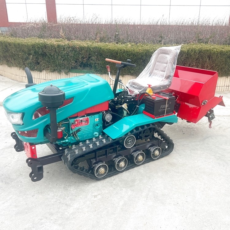 乘坐式旋耕机多功能耕地松土除草开沟回填大马力新式履带式微耕机图4