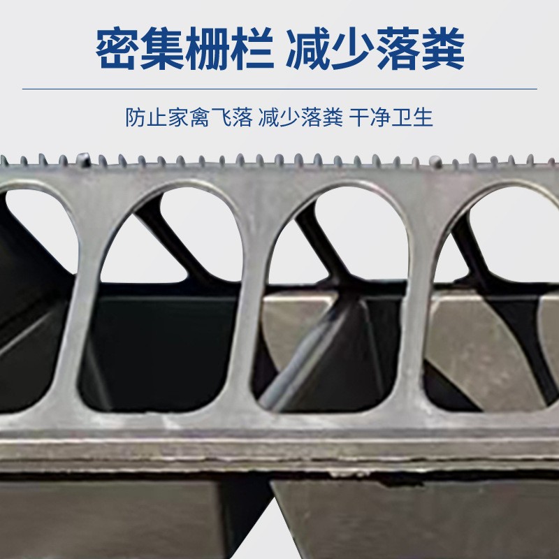 喂鸡食槽养鸡喂食料槽长方形鸡鸭鹅喂食器喂鸡神器塑料熟胶喂食器图2