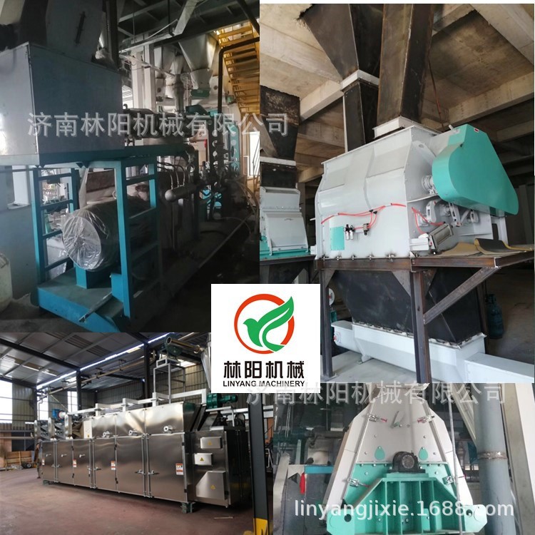 供应林阳漂浮饲料生产线，漂浮膨化鱼饲料生产线，饲料加工设备图4
