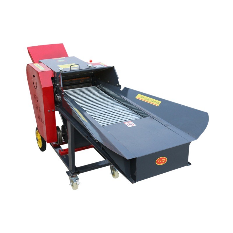 家用铡草机380V揉丝机220V切草机家用牛羊粉碎卧式铡揉切草机批发图5