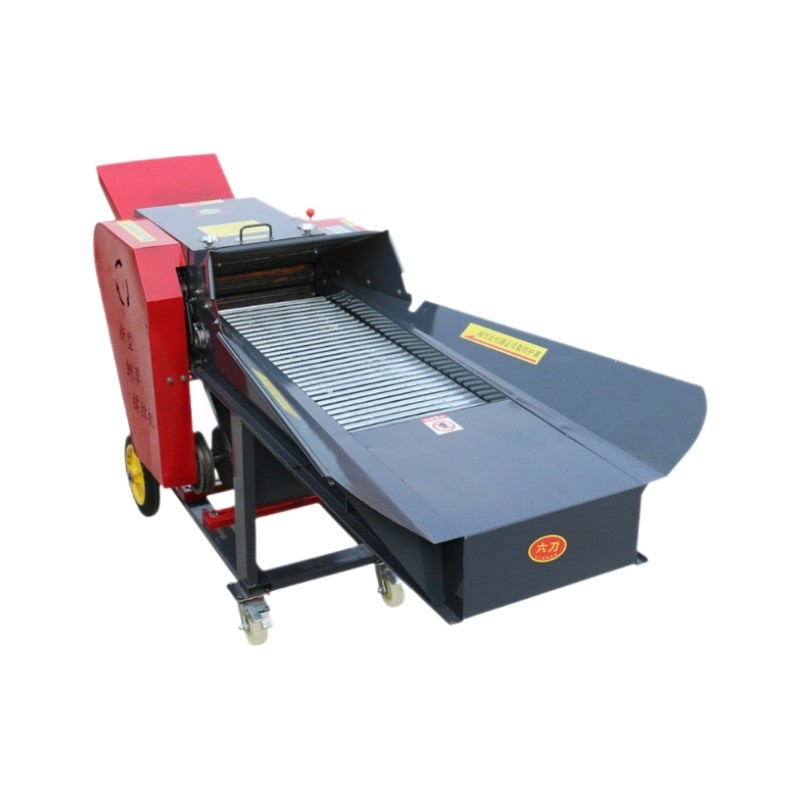 铡草机大型铡草机220V切草机家用牛羊揉丝机卧式铡草揉丝机厂家图5