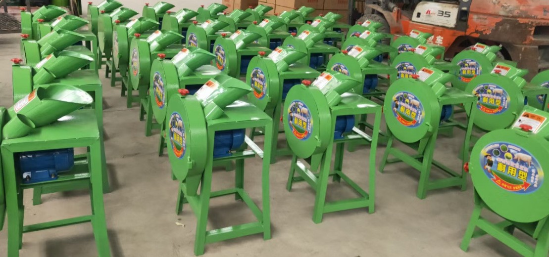 家用电动小型切草机碎草机青饲料颗粒切碎机土豆萝卜红薯切猪草机图2