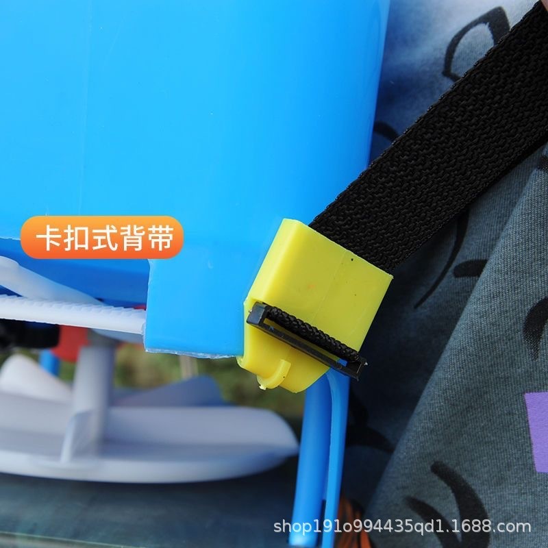 化肥机小麦水稻手摇式施肥器施肥机撒肥机鱼塘投饵机手动背负式机图3