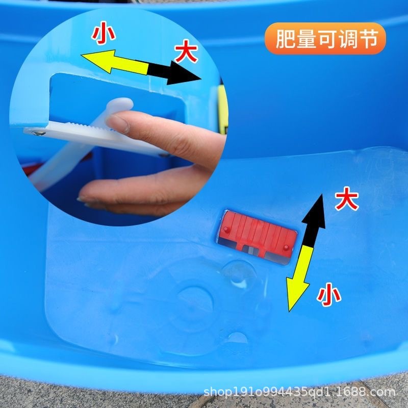 化肥机小麦水稻手摇式施肥器施肥机撒肥机鱼塘投饵机手动背负式机图4