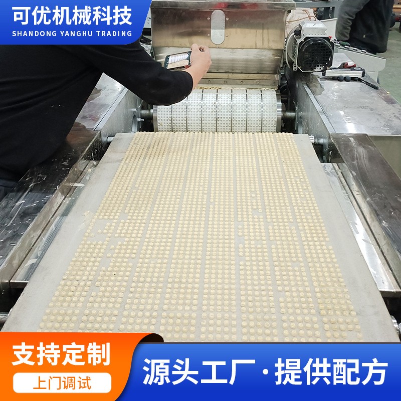 低温烘焙猫粮挤压机 鲜肉宠物粮生产线 高蛋白狗粮机器设备图2