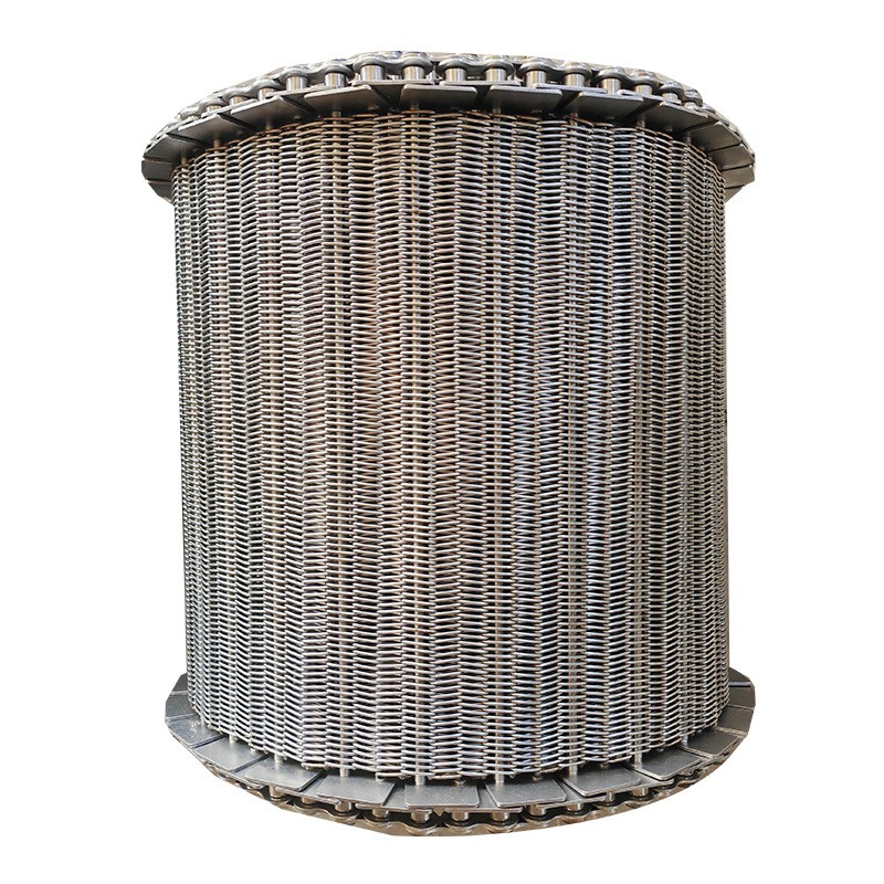 不锈钢网带龙虾尾鸡翅根速冻食品螺旋网带中药药材烘干不锈钢网带图5