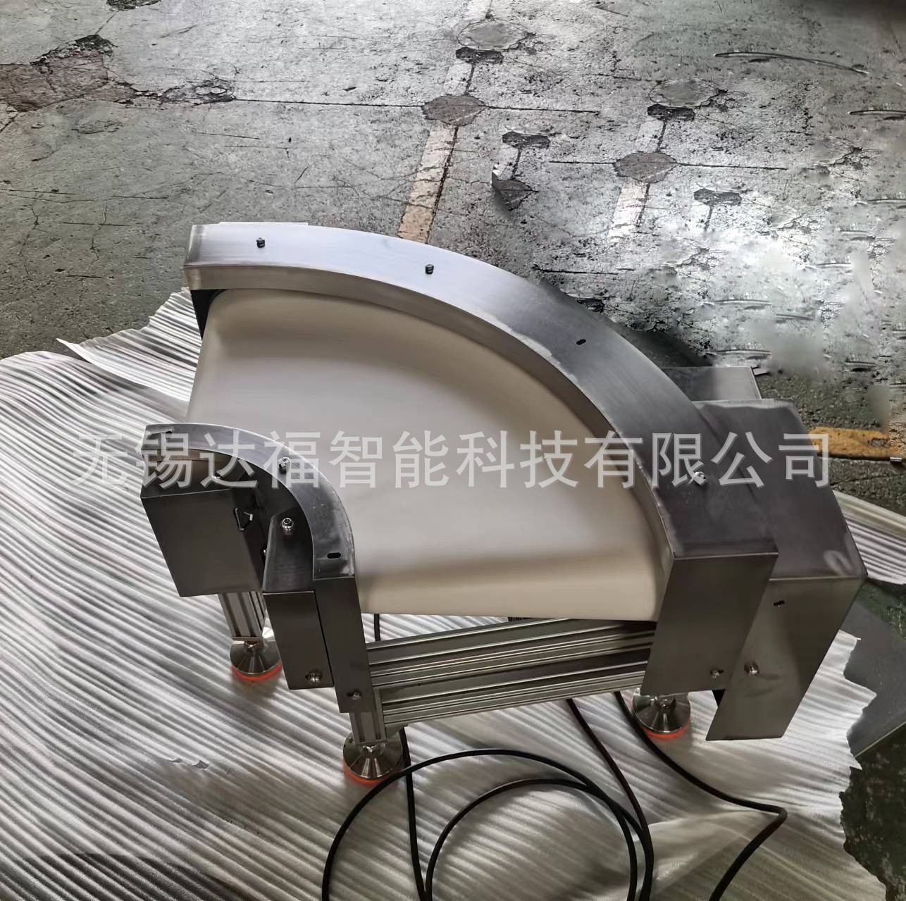 100M高速静音迷你型压轮导向式皮带输送机 转弯皮带输送机 CII-HI图3