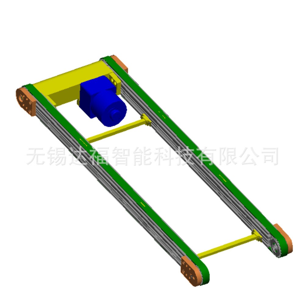 轻量型模块化铝合金框架单列 双列同步带输送机 TB-GTP图4