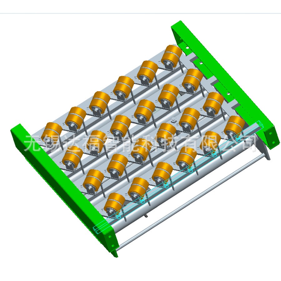 厂家直销高速电动转向轮分拣机 摆轮分拣机图2