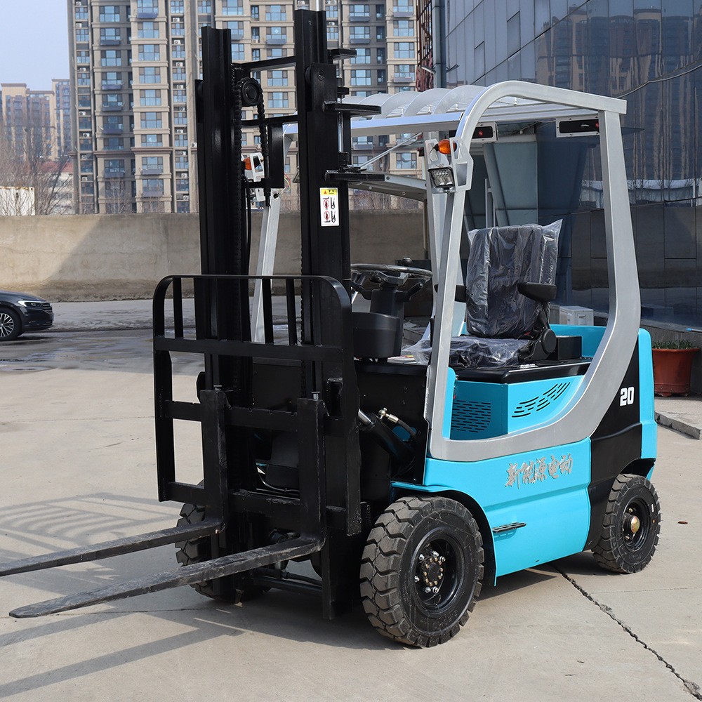 新能源电动叉车2吨1吨小型液压搬运车锂电池3吨铸铁全自动电叉车图3