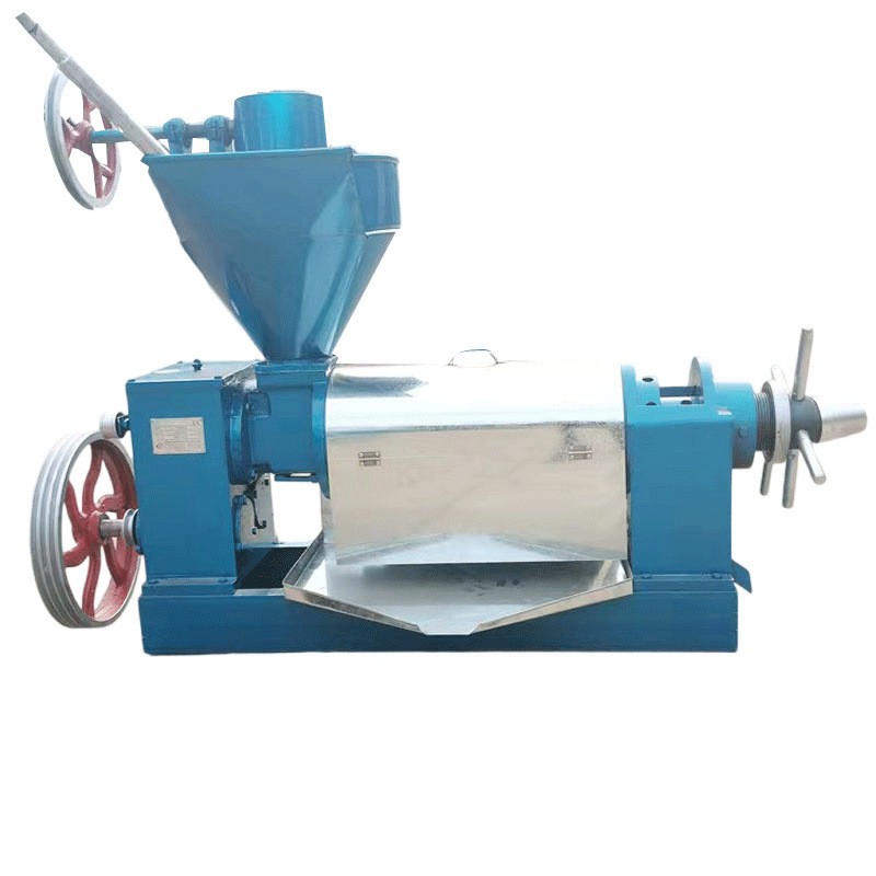 100型螺旋榨油机冷热双用 95/120型棉籽花生芝麻压油机榨牛油果机图5