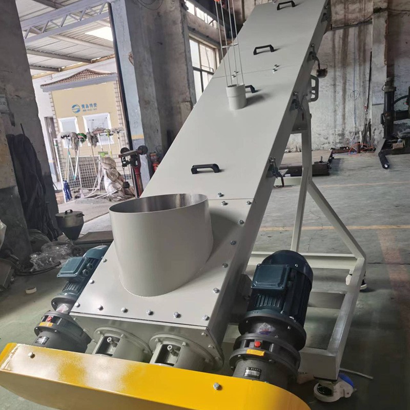 移动升降料塔上料绞龙 螺旋上料机提升机结构牢固运行平稳图2