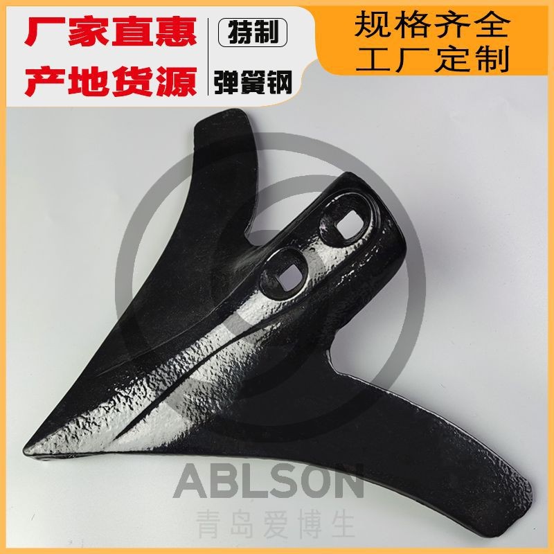 厂家直销定制耕作农机配件犁铧 犁腿起垄犁片 耘锄开沟豁子松土铲图3
