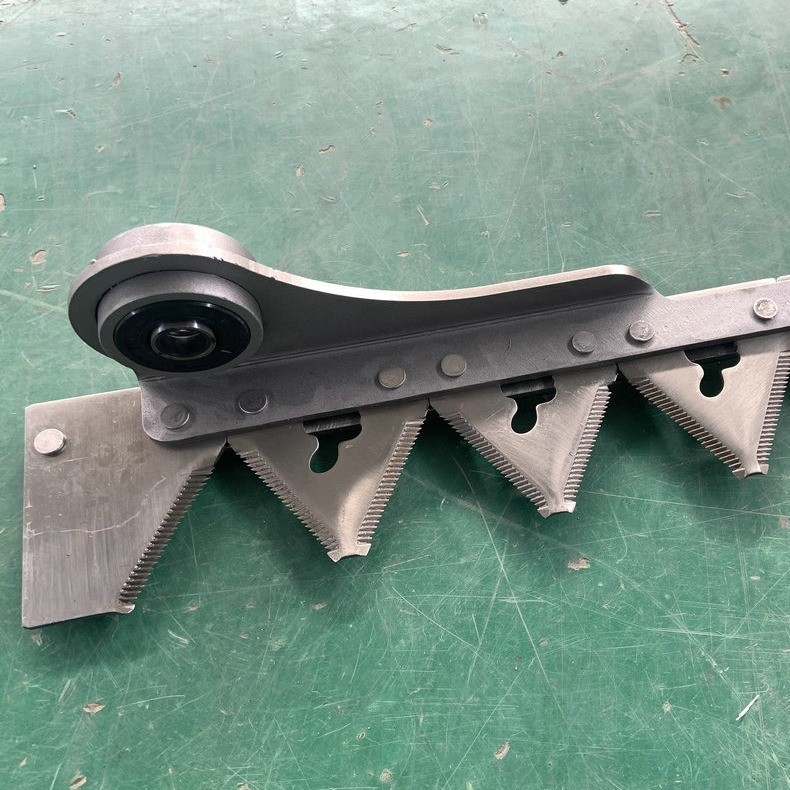 久保田割刀688/988不锈钢收割机配件农机配件割刀总成加工定制图2