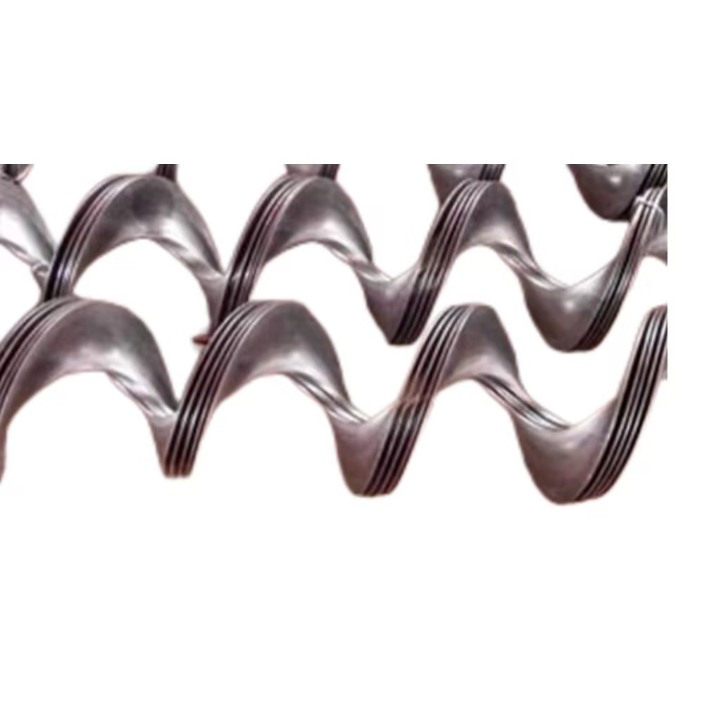 螺旋搅龙上料输送机连续螺旋叶片绞龙叶片加厚不锈钢螺旋绞龙图5