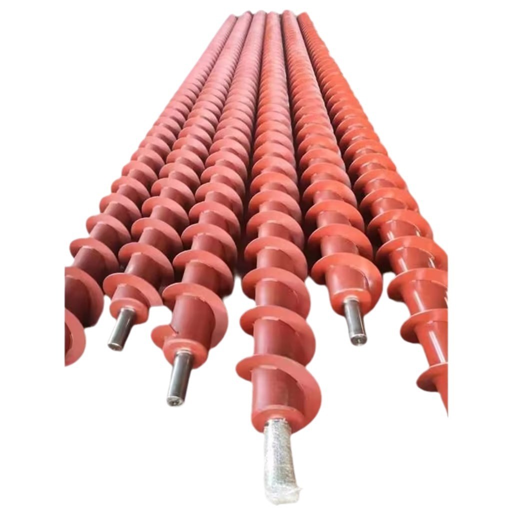 连续搅龙叶片螺旋轴不锈钢加厚异性圆管搅拌轴螺旋绞龙叶片图5