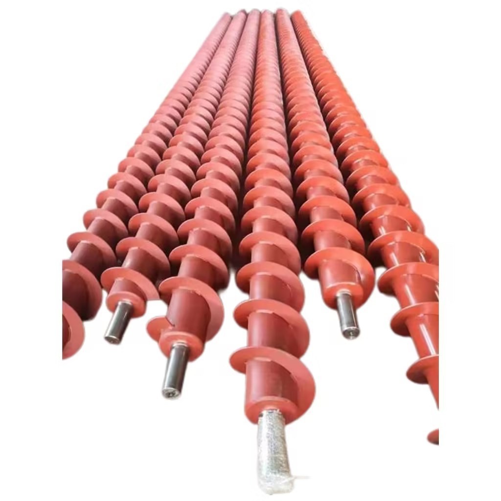 连续搅龙叶片螺旋轴不锈钢加厚异性圆管搅拌轴螺旋绞龙叶片图4