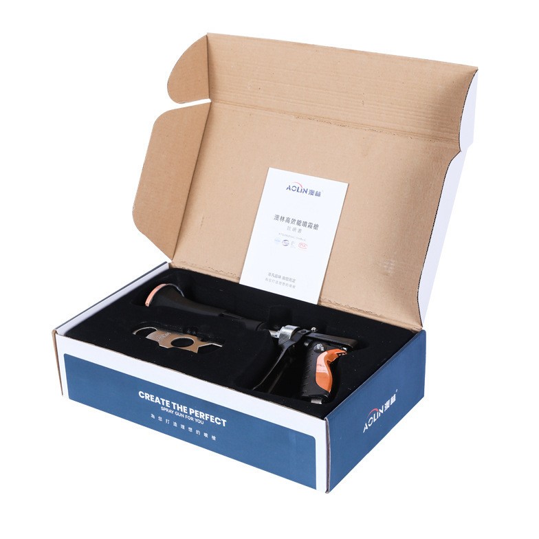 新款台湾澳林农用打药雾化喷枪黑武士喷雾枪高压可调果树园林图5