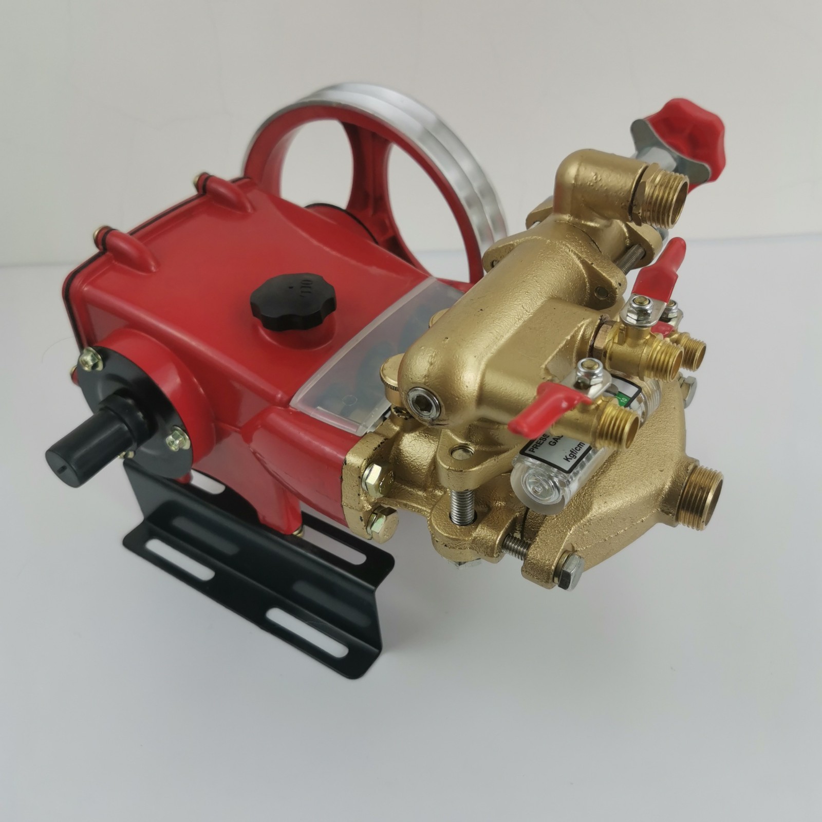 精品农用三缸柱塞泵泵头26/30型动力喷雾器新款陶瓷免黄油打药泵图2