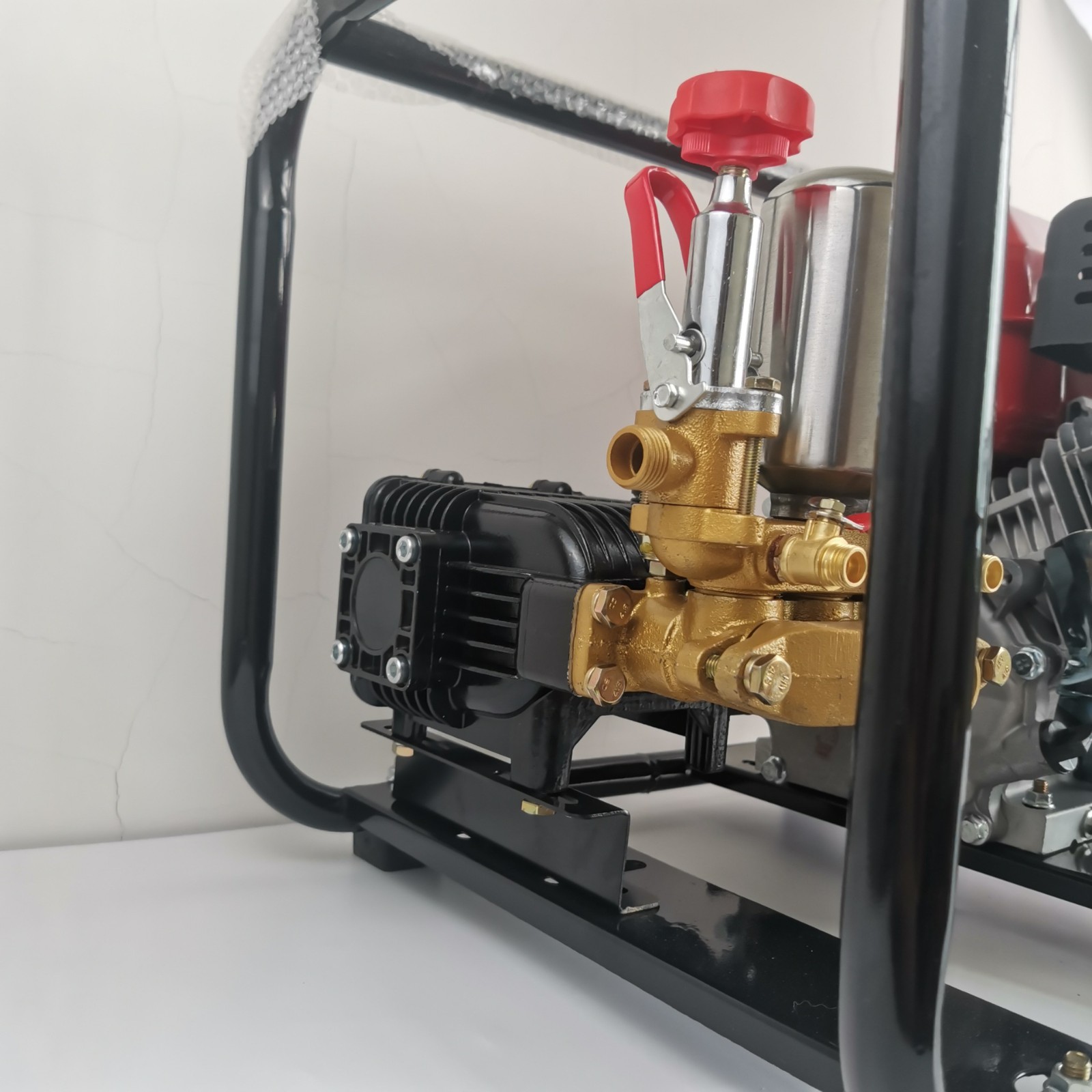 农用直联柱塞泵园林果树打药机杀虫施肥直连电启动汽油喷雾器图4