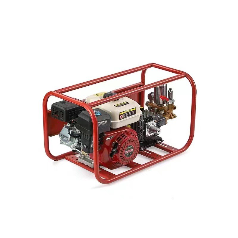 厂家直销汽油喷雾器三缸柱塞泵打药机高压园林果树农用水泵加黄油图5