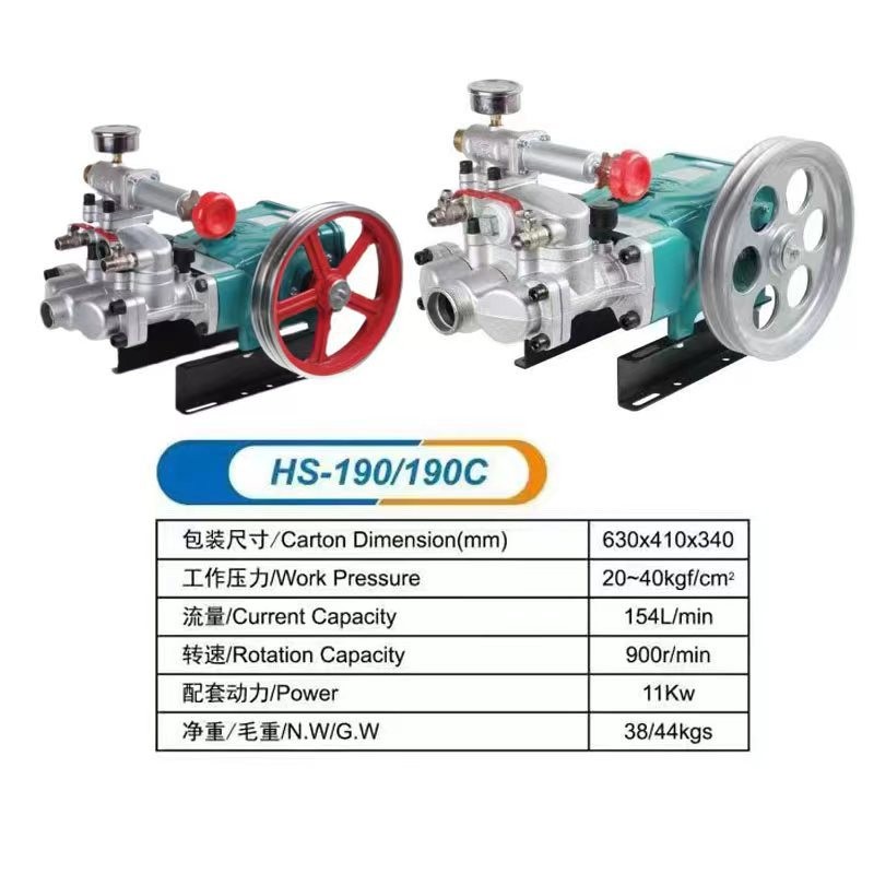 厂家批发海顺农用汽油喷雾器三缸柱塞泵打药机免黄油高压陶瓷款图2