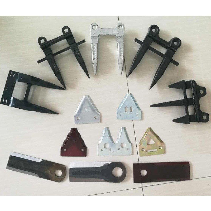 收割机护刃器两联护刃器农机配件 割草机谷物联合收割机护刃器图3