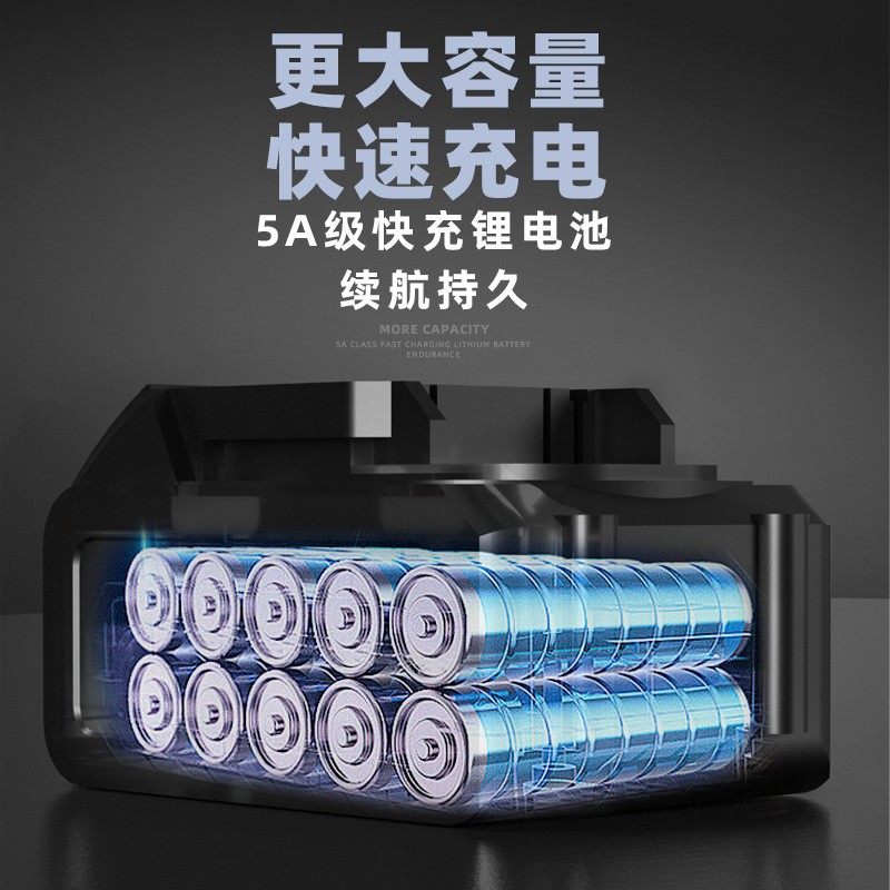 10寸/12寸锂电电链锯双握把家用充电式户外园林电锯伐木枝电动图4