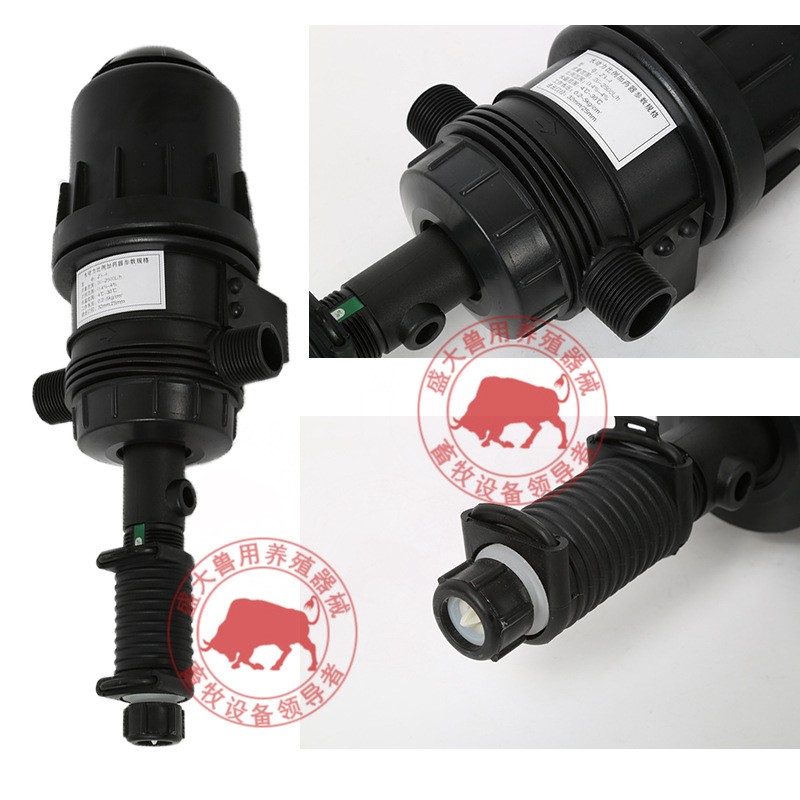 加药器自动水动力稀释泵洗车配比机比例泵养殖场猪兽用投药施肥机图3