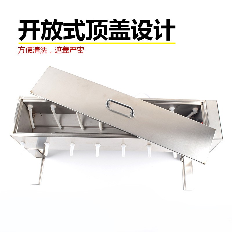 仔猪奶妈机小猪羔羊喂奶器不锈钢双面恒温妈妈机自动哺乳补奶神器图3