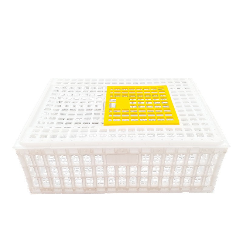 鸡笼周转箱家用特大号鸡笼子鸭鸽兔鸡用家禽运输筐养殖笼塑料鸡框图4