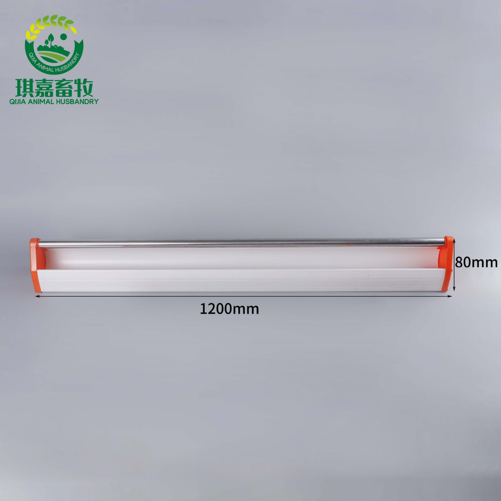 1.2米鸽子食槽加厚U型养殖信鸽喂食器小鸡喂食盒120cm鸽子饲料槽图3