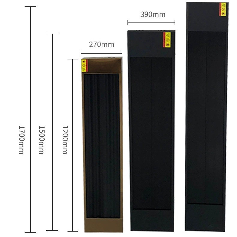 远红外高温辐射板电热幕电加热板热风幕高温瑜伽加热器门口取暖图4
