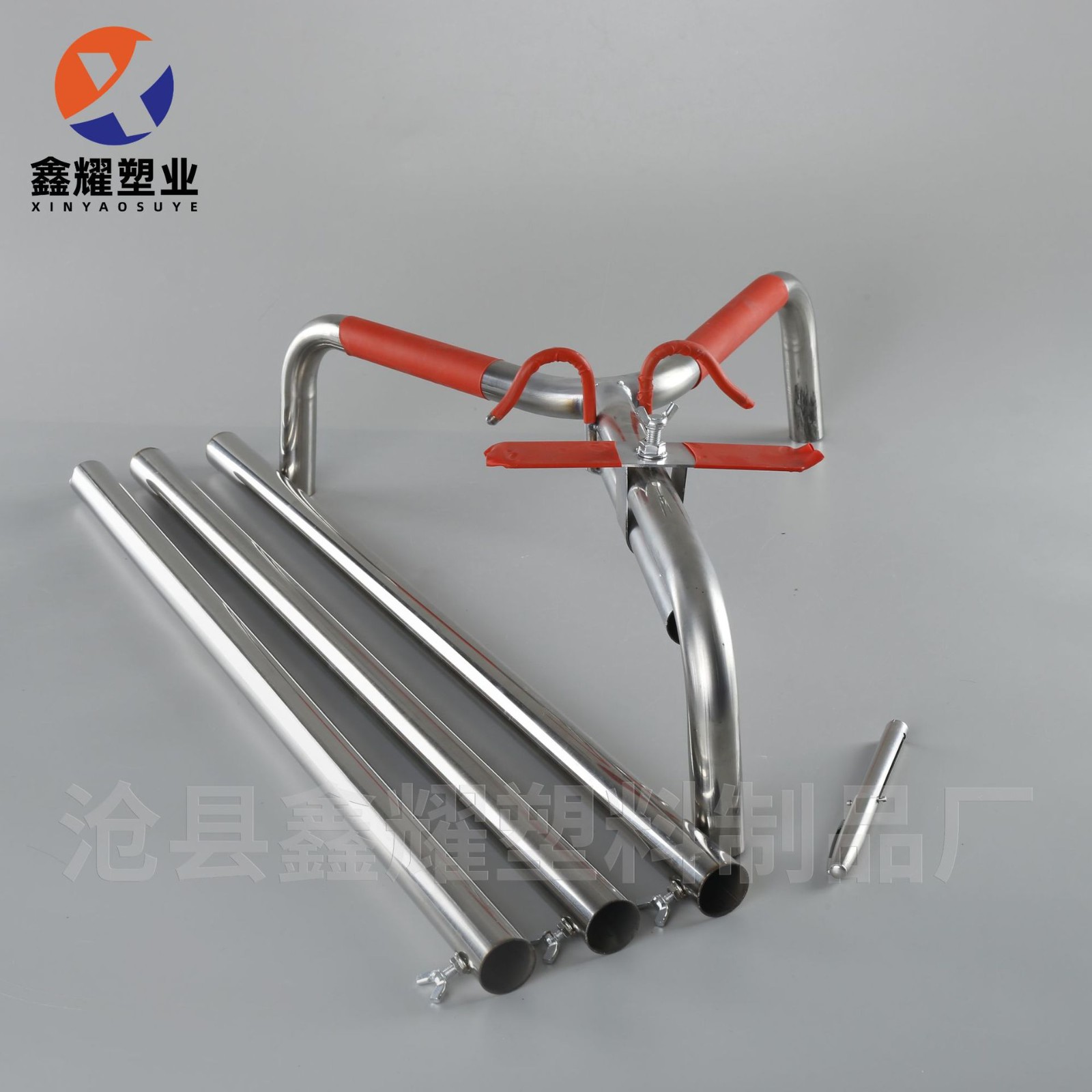 三脚阄猪架小猪阉割架仔猪用敲猪架子阉割刀养猪设备不锈钢阄猪架图2