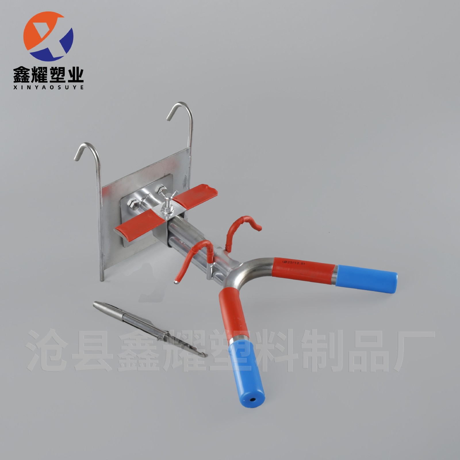 【阉猪器】双勾式不锈钢阉猪器阉割刀工具养猪设备养猪场敲阉猪架图2