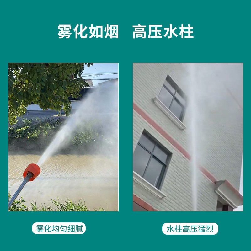 新式汽油喷雾器三缸打药机26型60型高压电动农用汽油大功率打药机图3