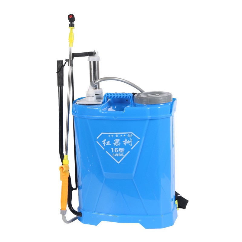 批发16L大容量背负式手动喷雾器打农药可两用双管气压式喷雾器图5
