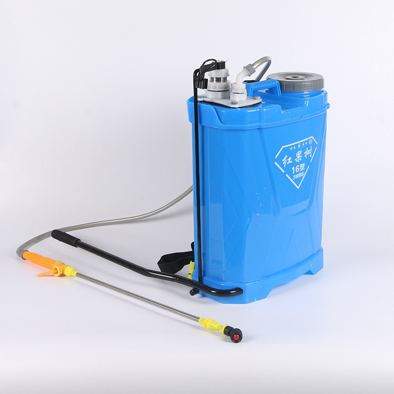 批发16L大容量背负式手动喷雾器打农药可两用双管气压式喷雾器图3