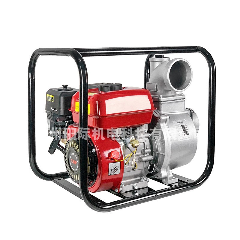 汽油四冲程抽水机农用灌溉大功率2寸3寸4寸大流量自吸柴油抽水泵图5