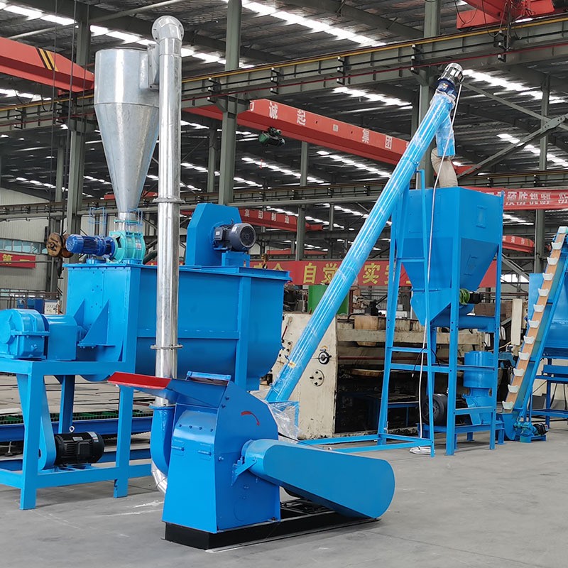 供应时产1吨大中小型饲料颗粒机生产线厂家 牛羊猪饲料颗粒机械图3