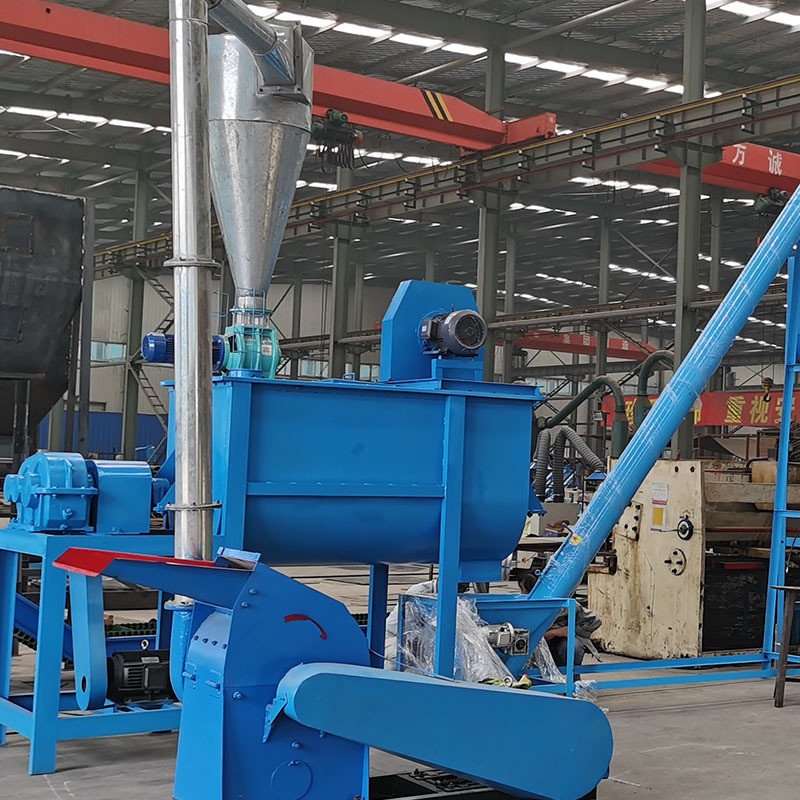 供应时产1吨大中小型饲料颗粒机生产线厂家 牛羊猪饲料颗粒机械图2