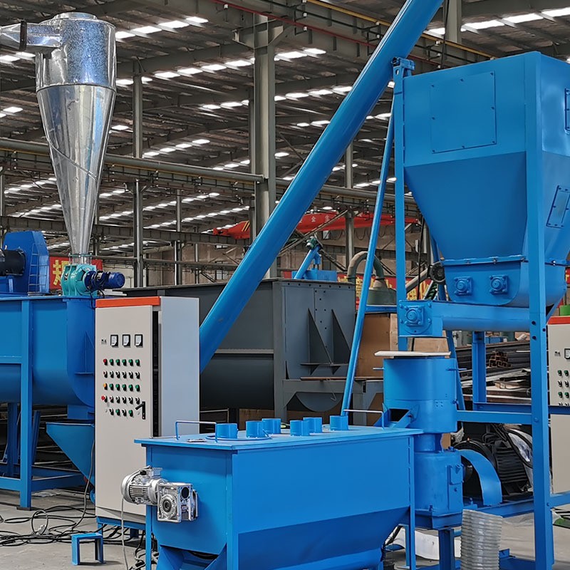 供应时产1吨大中小型饲料颗粒机生产线厂家 牛羊猪饲料颗粒机械图4