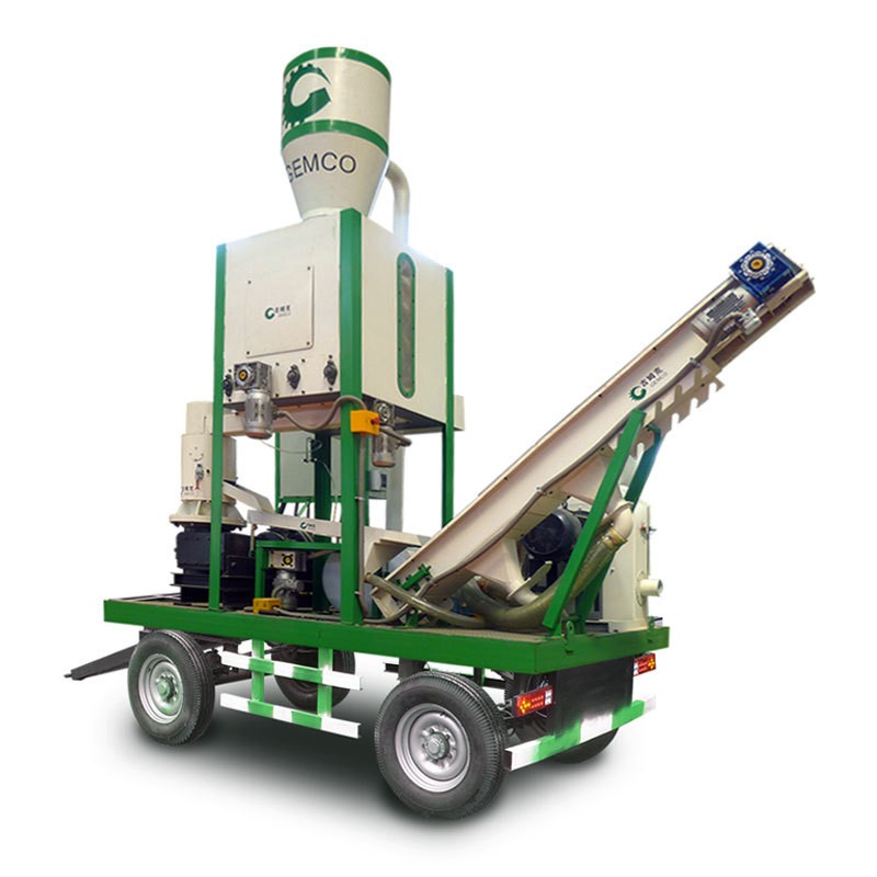 大型饲料生产线机械设备厂家可移动小成套牛羊猪饲料颗粒机图4