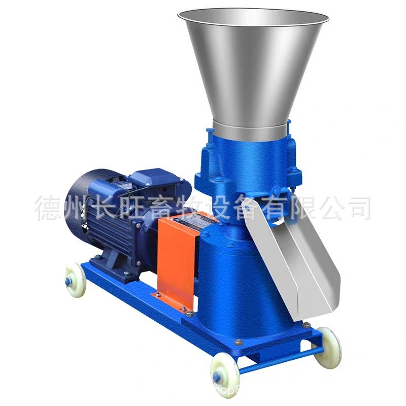 家用小型两项电饲料颗粒机养殖用牛羊猪鸡鸭兔玉米秸秆造粒机干湿图5