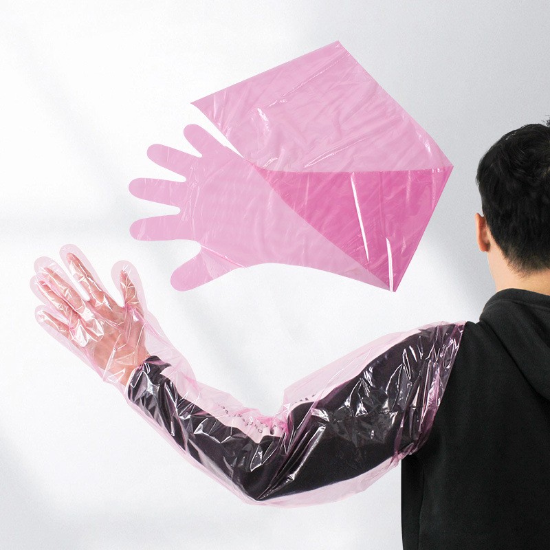 广西蒋氏兽用长臂手套 及肩手套 盒装手套人工授精检查手套图3