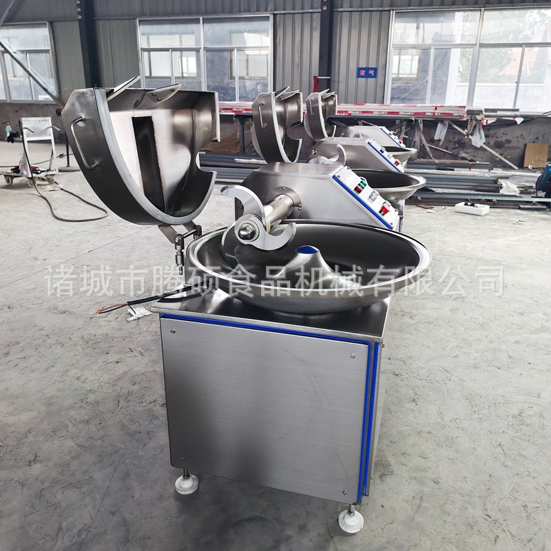烤肠肉制品小型斩拌机 淀粉肠类深加工成套设备 一机多用图4