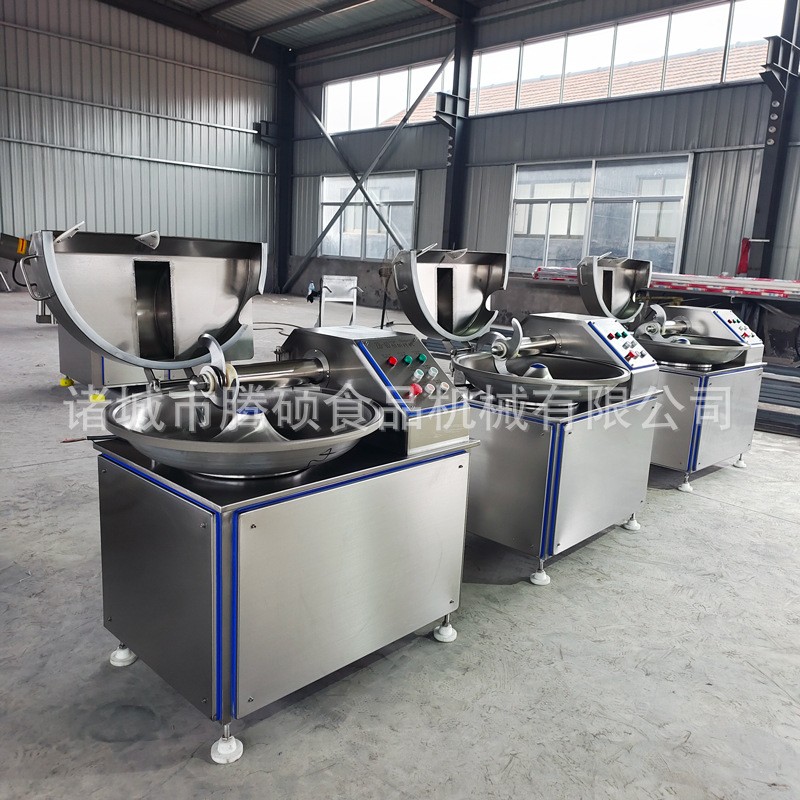 烤肠肉制品小型斩拌机 淀粉肠类深加工成套设备 一机多用图3