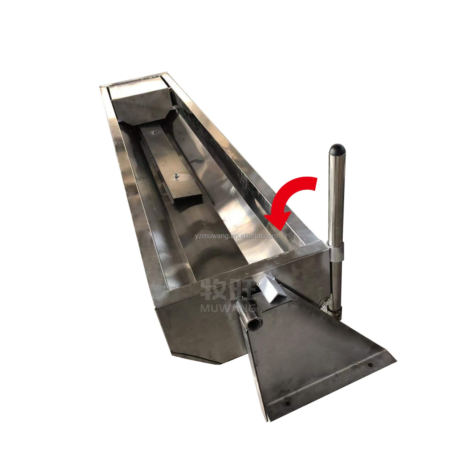 牛羊恒瘟不锈钢饮水槽智能恒温加热饮水槽牛羊恒温饮水槽图2