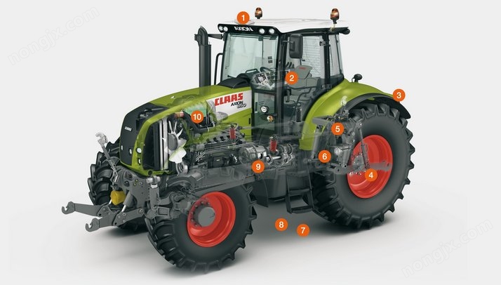 CLAAS(科乐收) AXION 850拖拉机
